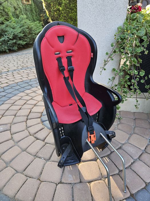 Fotelik na rower plus adapter