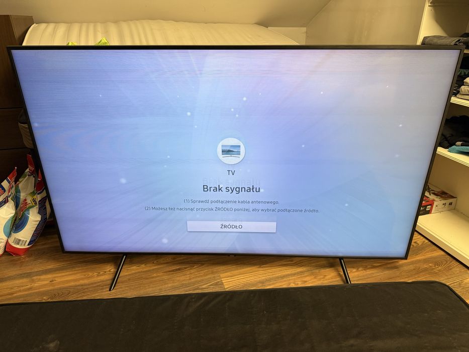 Tv samsung 82 cale uszkodzony