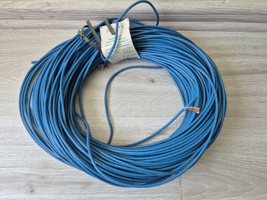 Przewód kabel lgY 750 V linka 1x2,5 mm² 81m 1,23 PLN/m2