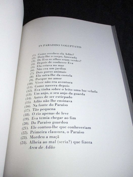 Livro Adão Eva e o Mais António Osório Manuel Cargaleiro Numerado