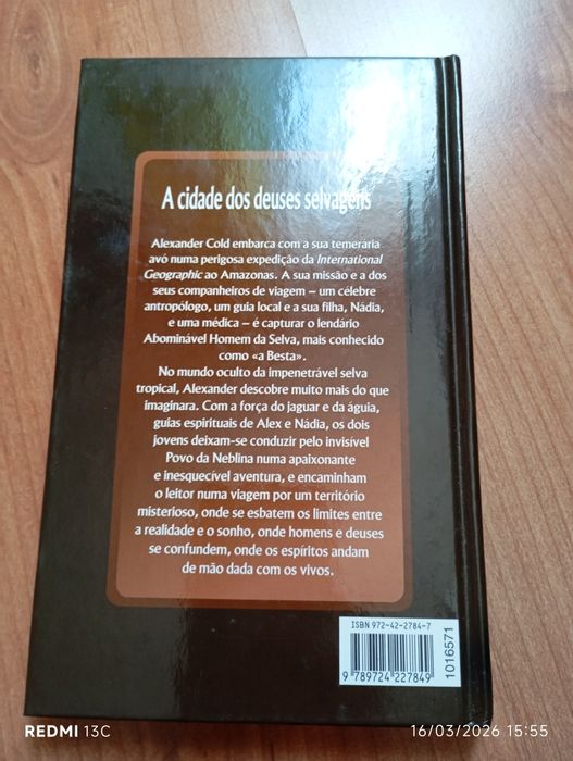Livro"a cidade dos deuses selvagens"