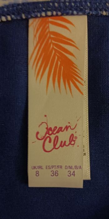 Efektowne majtki kąpielowe,,Ocean Club "