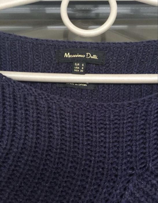 Свитер косами Massimo Dutti