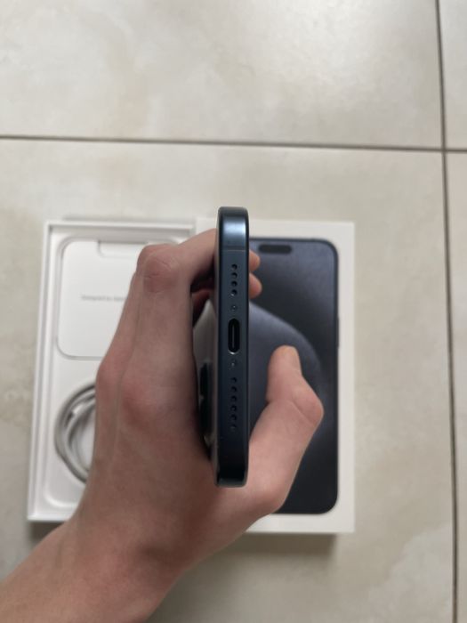 Iphone 15 Pro Max 256GB Blue Titanium + gratisy