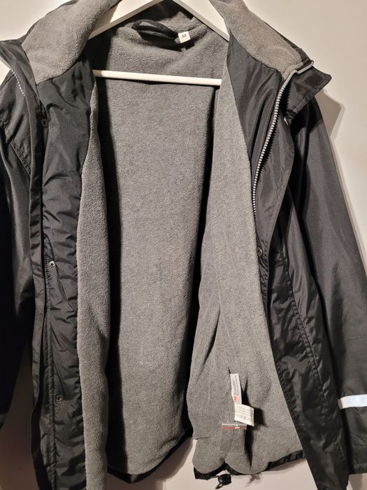 Куртка чорна з светоотражателями