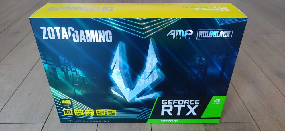 Zotac gaming geforce rtx 3070 ti amp holo: 25 000 грн