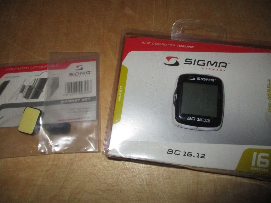 Licznik Sigma BC 16.12 + kadencja + magnes nowy