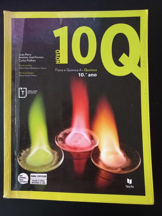 Livros Física e Química A 10º ano - 10Q + 10F + Cadernos de Exercicios