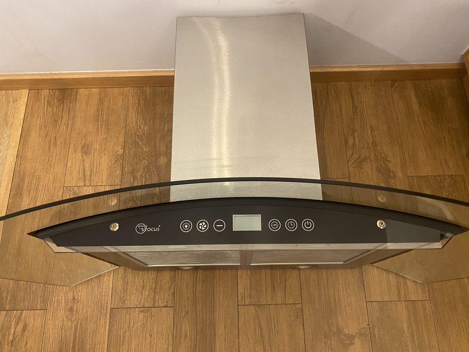 Okap Kuchenny kominowy Focus Aster 90