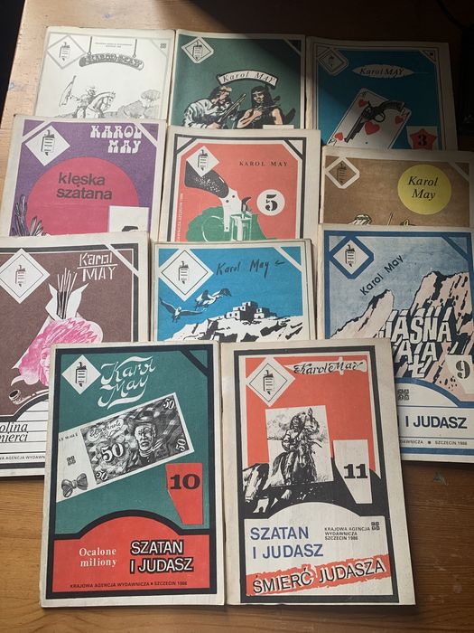 Karol May Szatan i Judasz komplet