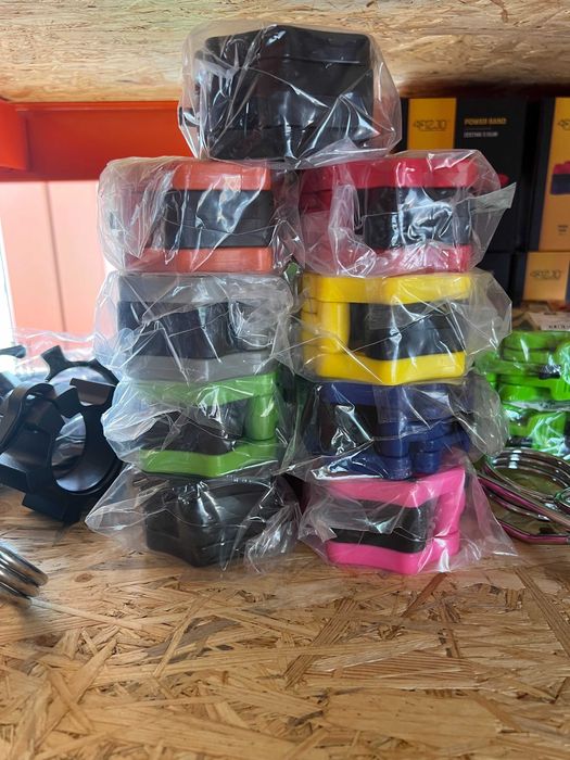 Zaciski Klipsy Lock Jaw Gryf Olimpijski 50mm do wyboru kolory