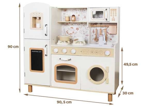 Велика дерев’яна кухня для дітей