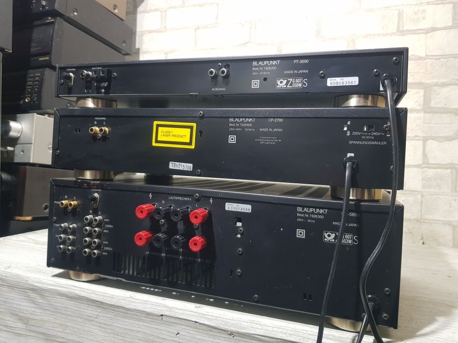 Стійка!Підсилювач/ТОП!SANSUI CD-X501i/тюнер Blaupunkt MA5690