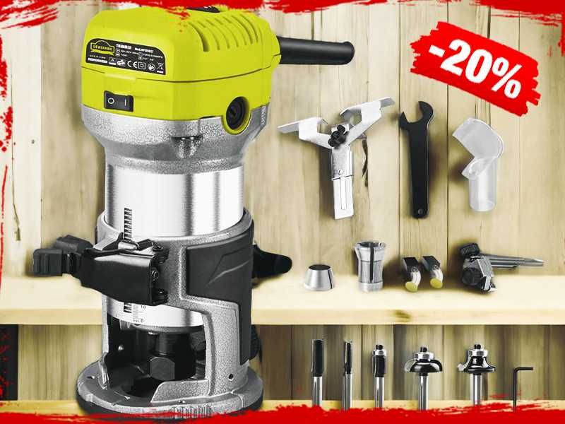 Profesjonalny FREZARKA Górnowrzecionowa DEWINNER 710w Metal (-20%)