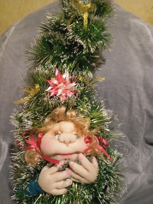 Интерьерная ирушка елка