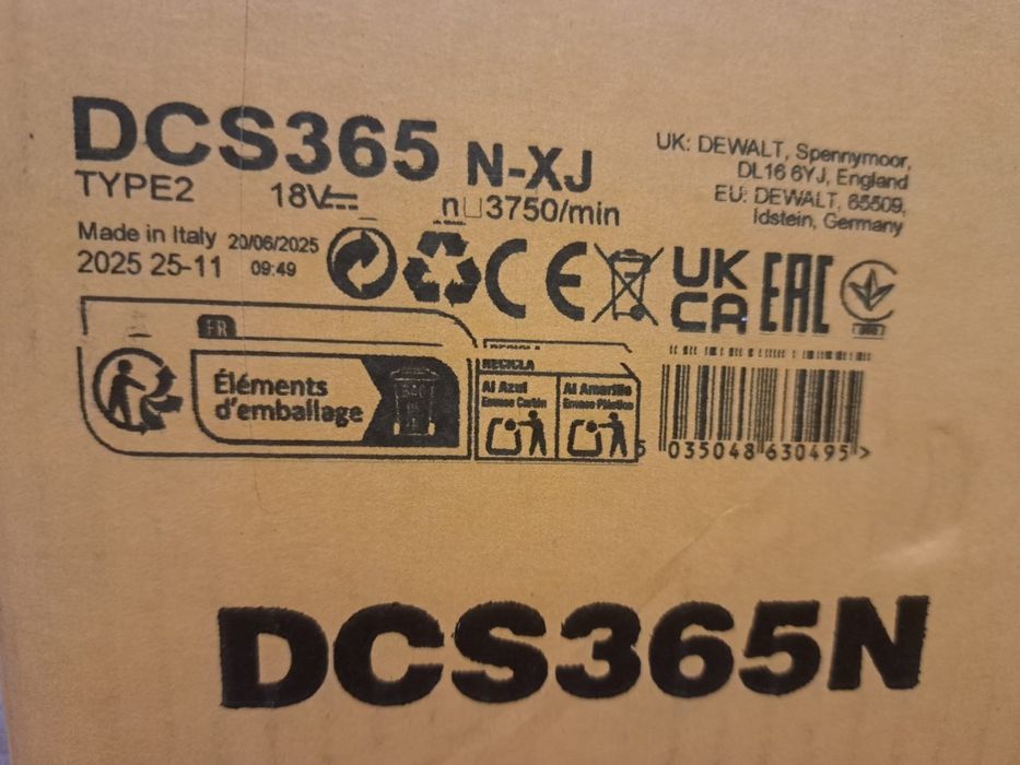 DeWALT DCS365 Ukośnica Fabrycznie nowa zapakowana
