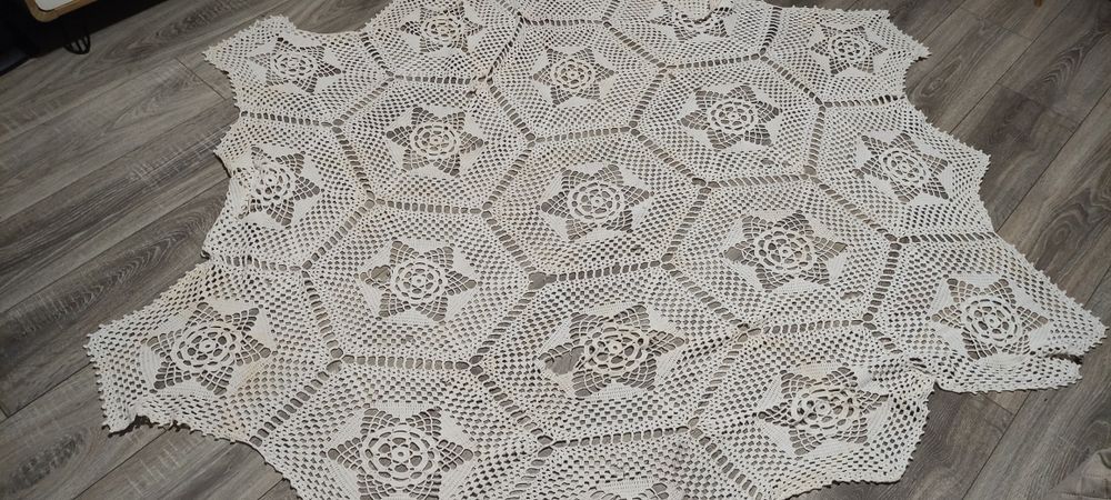 Toalhas de renda antigas