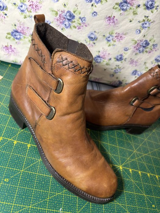 Черевички шкіряні