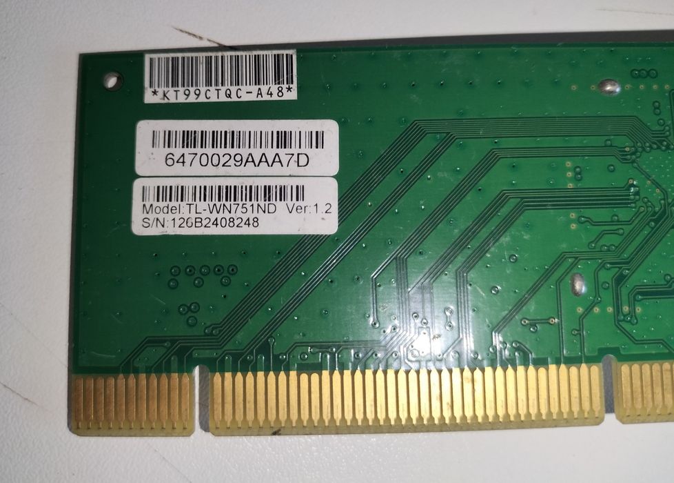 Placa wireless TP-LINK 150 Mbps PCI