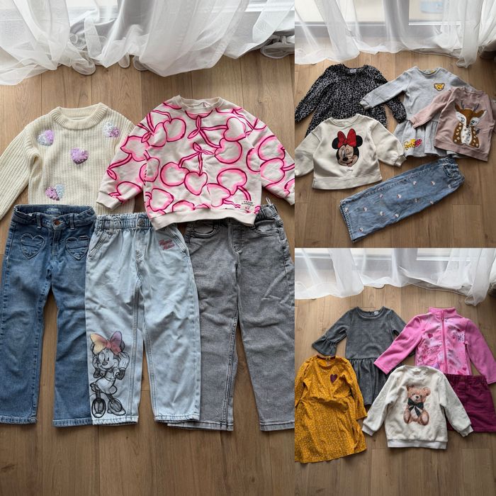 15 Речей брендові Zara, H&M, C&A , SOliver та інші на дівчинку 104-116