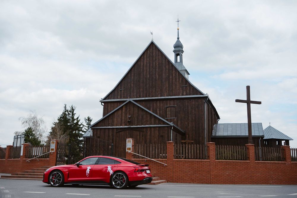 Auto do ślubu Audi RS Etron GT 857KM! Wolne terminy!