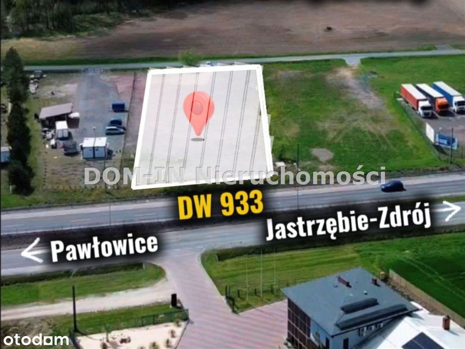 Do wynajęcia działka ul. Pszczyńska przy(Dw933)