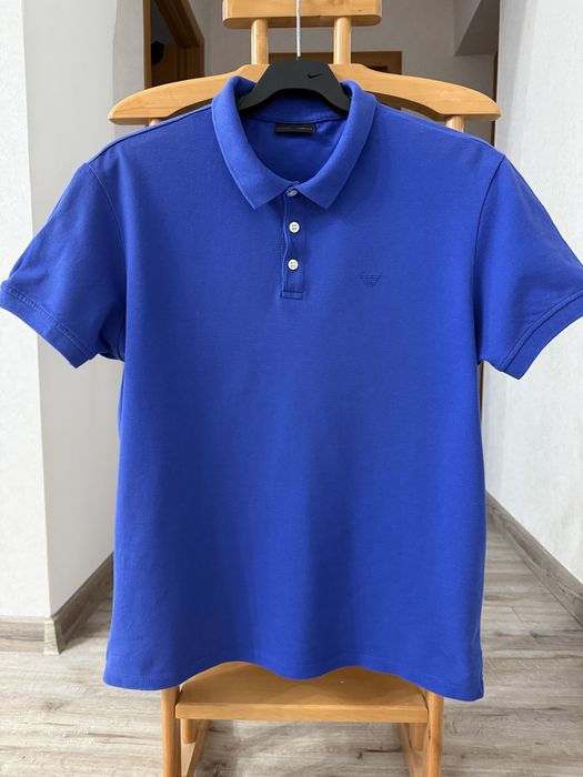 Поло Emporio Armani (оригинал). Размер по факту  L (50-52)