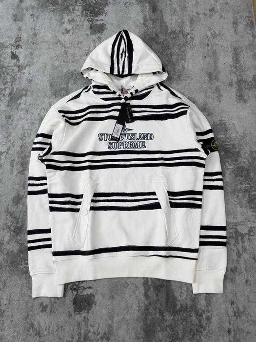 Худі Stone Island x Supreme | Кофта стоник х Стон айленд