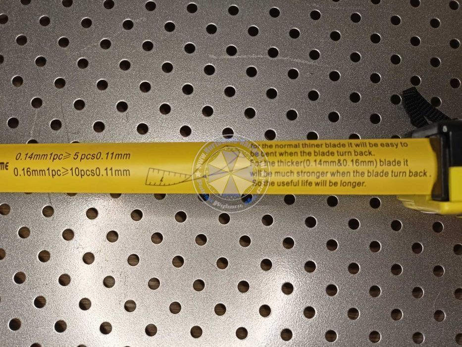 Miara zwijana 5m x19mm GR.0,14mm miara 5m miarka 5m taśma miernicza 5m