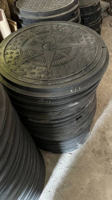 Бетонні кільця, кришки, дніща, люки