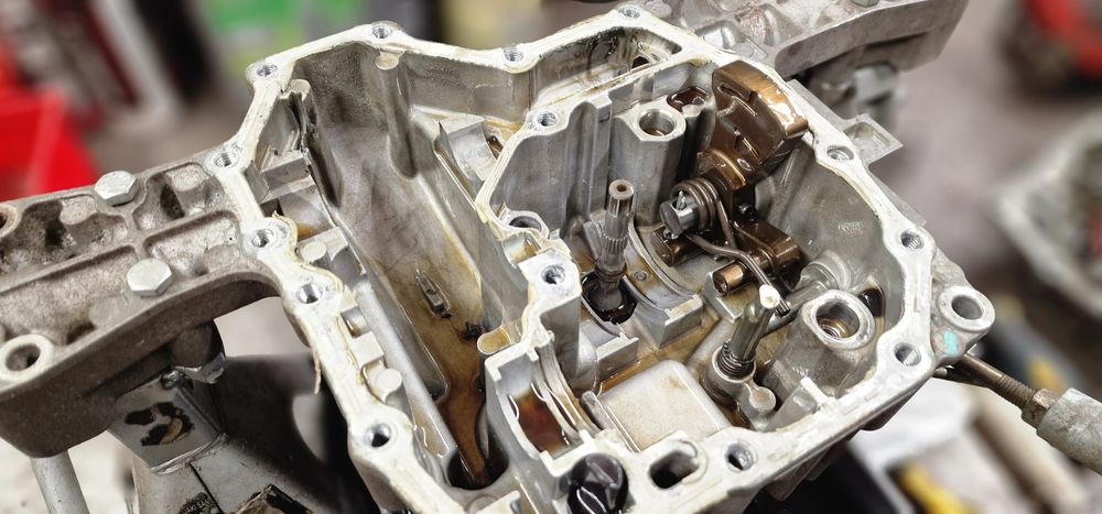 Regeneracja skrzynia traktorek kosiarka hydro Tuff Torq k46 automat