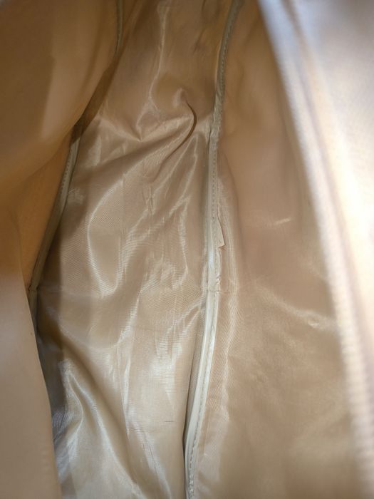 Lekka beżowa torba na ramię