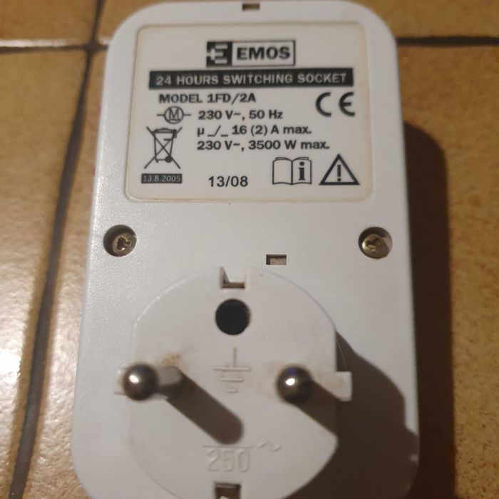 Programator czasowy prądowy.