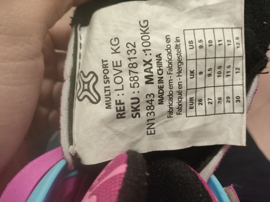 Patins de criança