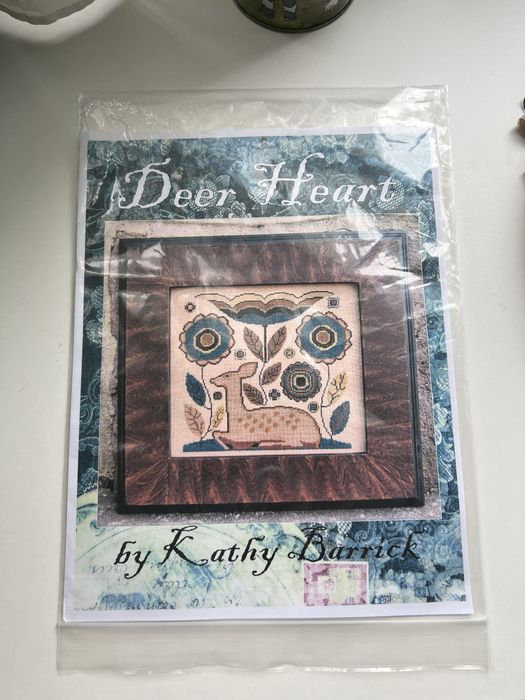 Схема для вишивання дизайнера Kathy Barrick / Deer Heart