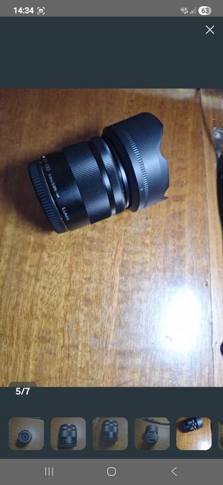 Objectiva panasonic  lumix Micro 4/3