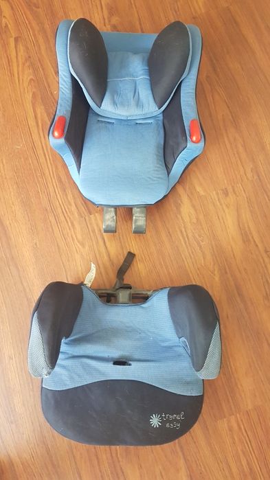 Fotelik dziecięcy samochodowy TEAM TEX Easy Trawel dwuczęściowy