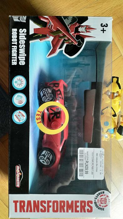 transformers Sideswipe majorette Hasbro