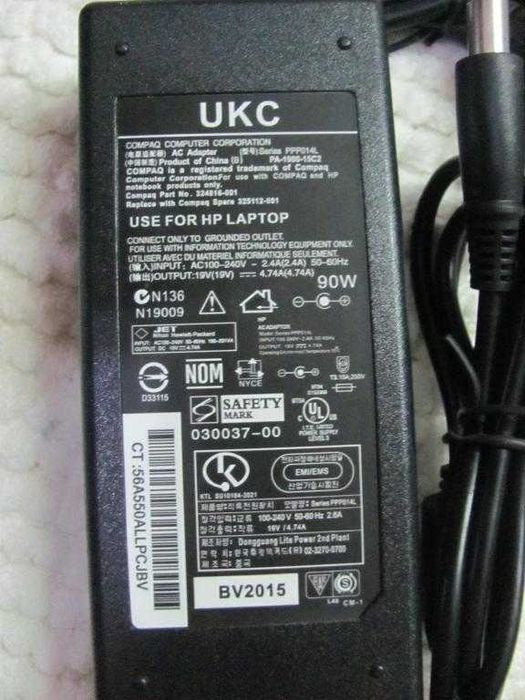 Блок зарядное для ноутбука 19V новый