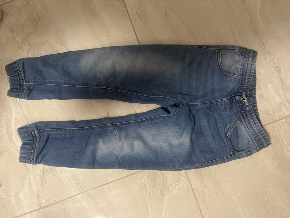 Dżinsy - 2 pary spodni chłopięcych rozm.128