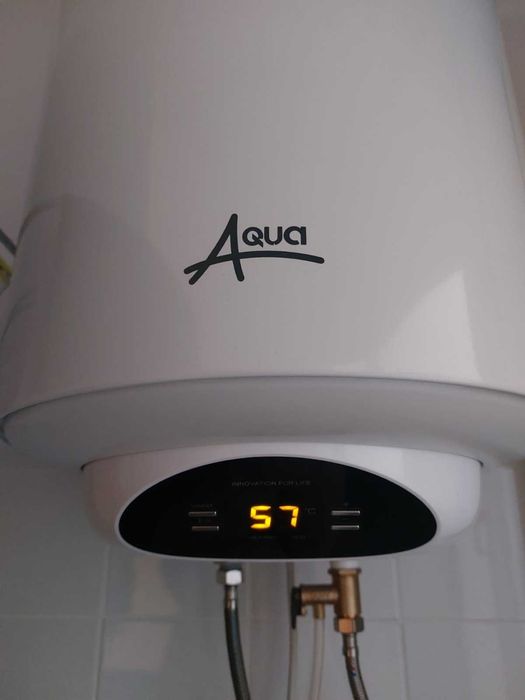 termoacumulador / cilindro inteligente  junex  50l (diametro reduzido para locais apertados),  garantia até 03/2028