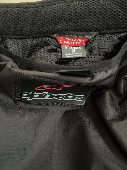 Casaco e luvas alpinestars