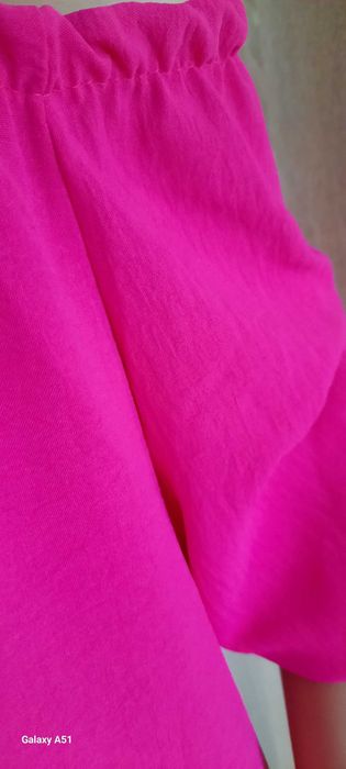 Sukienka fuksja hiszpanka