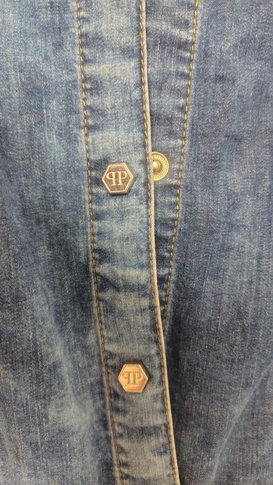 Продам  джинсову сукня philipp plein оригінал s-xs