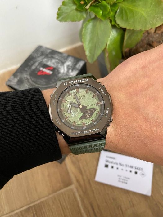 NOWY Zielony Casio GM 2100