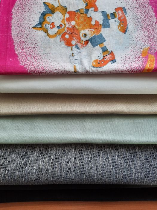 Продаю отрезы ткани