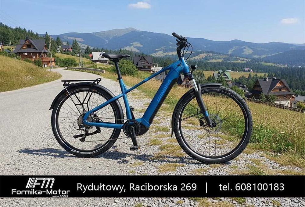 Rower elektryczny Winora Yucatan X8 High 75Nm 720Wh Yamaha rozmiar 155-185cm Dostawa pod dom