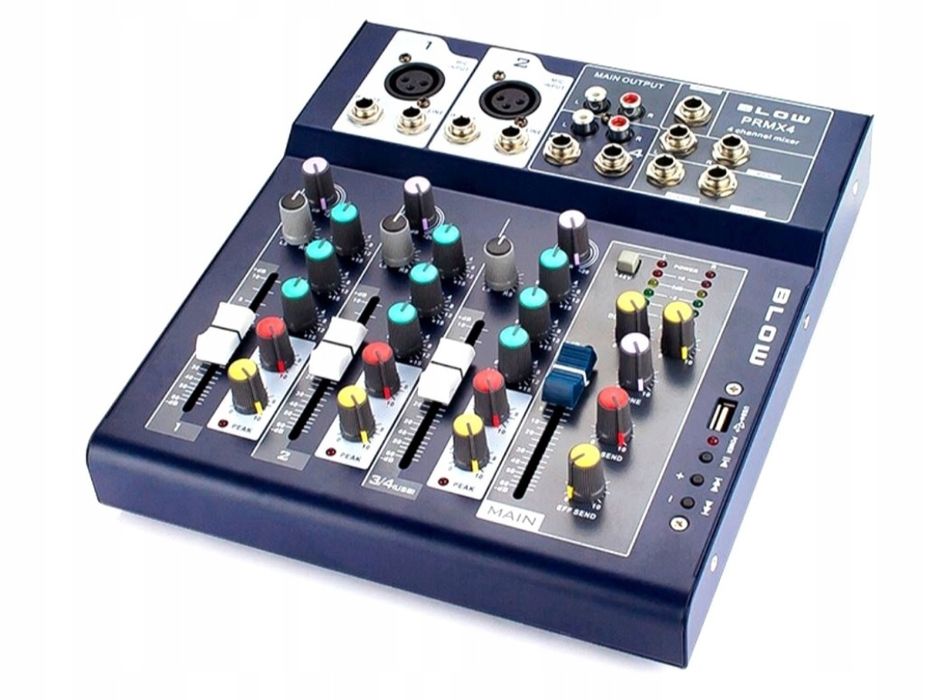 Phantom Echo Mikser Audio Mixer USB RCA