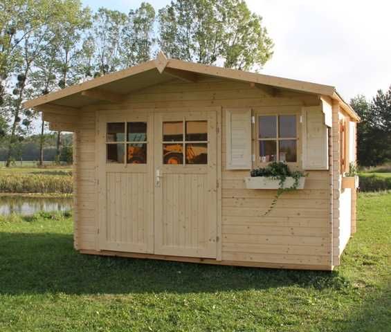 Solidny Domek Ogrodowy Drewniany Meg022