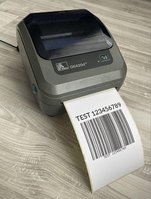 Drukarka do etykiet - ZEBRA GK420d - termiczna - LAN / Ethernet